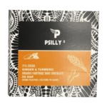 Psilly - Dark Chocolate Bar - Ginger & Turmeric | Shrooms Toronto Canada