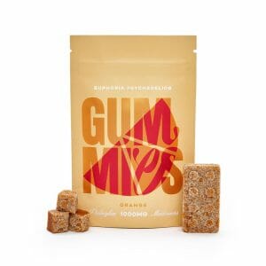 Euphoria Psychedelics – Orange Gummy 1000mg | Shrooms Toronto Canada