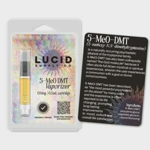 Lucid Supply Co. - 5-MeO DMT Vaporizer - 150mg/0.5mL cartridge | Shrooms Toronto Canada